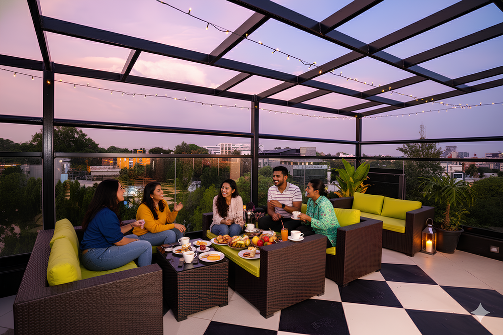 Event and social function space at Hotel Paramos Meeds in Madiwala